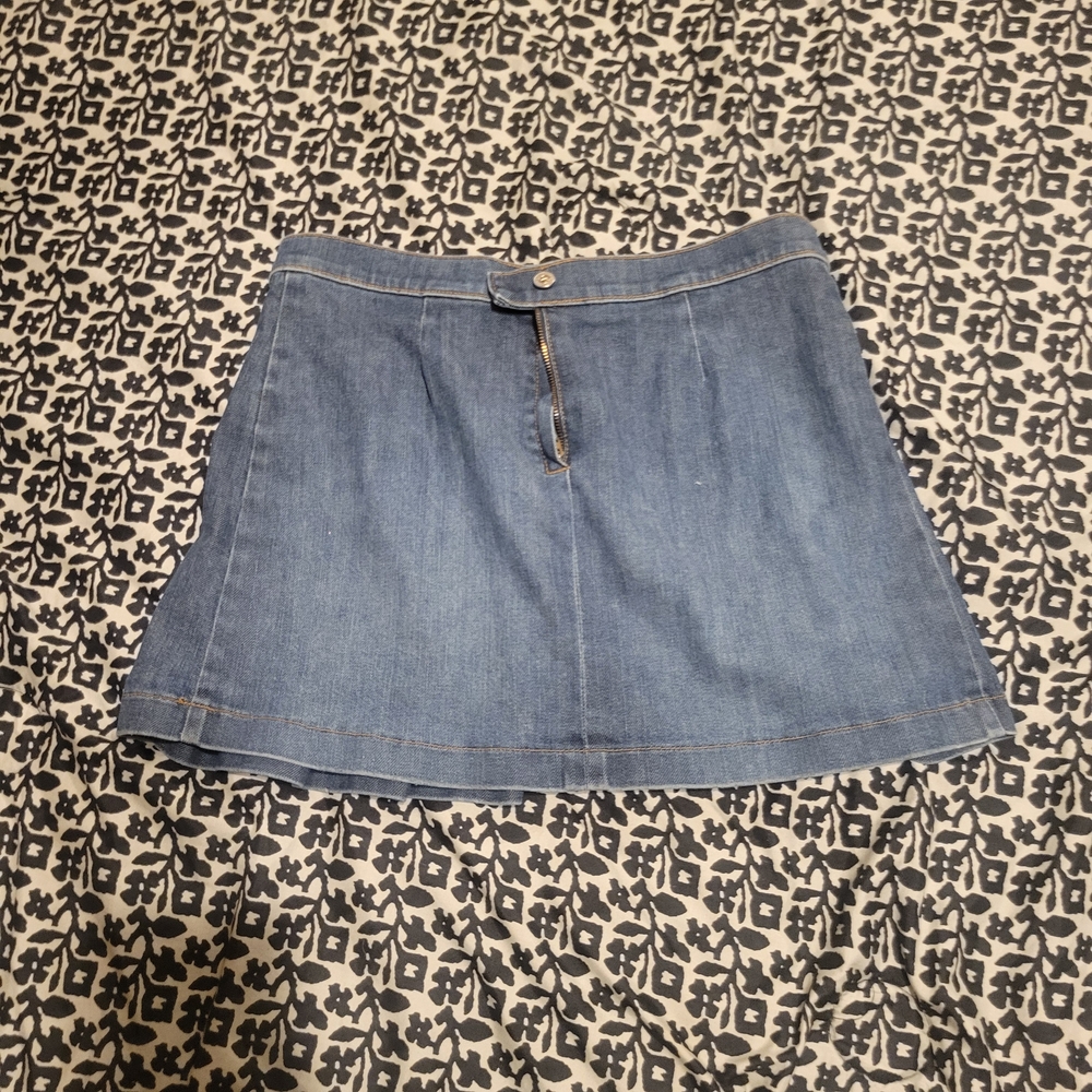 Juicy Couture Classic Blue Denim Skirt